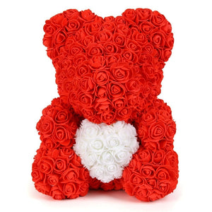 Indence™ | Handgemaakte rozen teddybeer