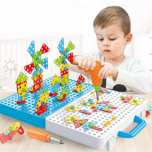 Creatieve boorset ™ | puzzelset voor kinderen